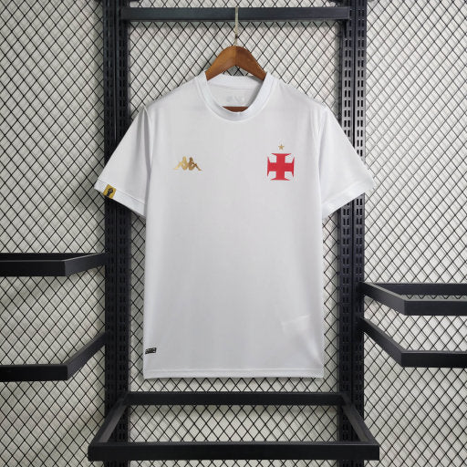 Camisa Vasco Goleiro 23/24 - Kappa Torcedor Masculina - Branca