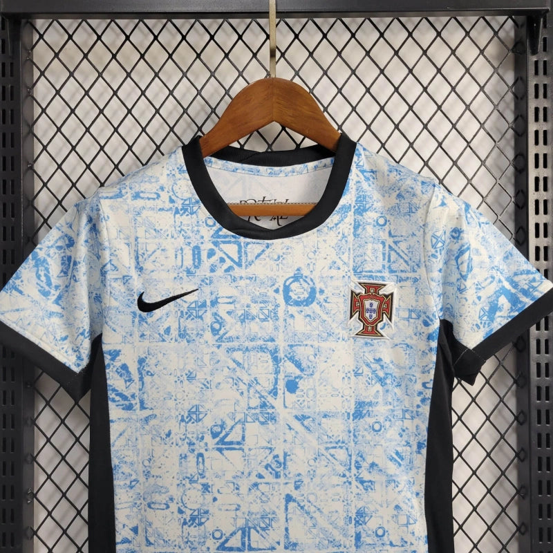 Kit Infantil Portugal Away 24/25 - Lançamento
