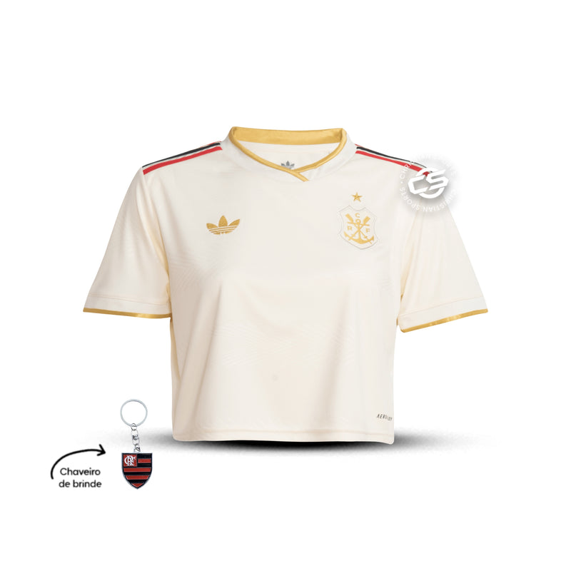 Cropped Flamengo Third 25/26 - Adidas Feminino - Lançamento