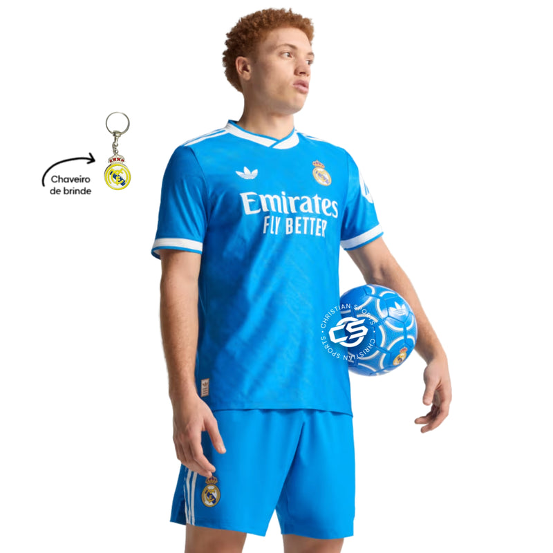 Camisa Adidas Real Madrid FC Third 2025/26 Jogador