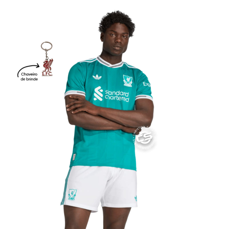 Camisa Adidas Liverpool FC Third 2025/26 Jogador