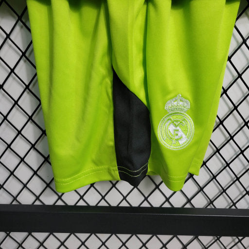 Kit Infantil Real Madrid Goleiro 23/24 - Verde