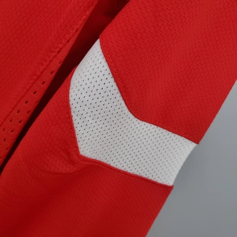 Camisa Manchester United Titular 04/06 - Versão Retro - Manga Comprida