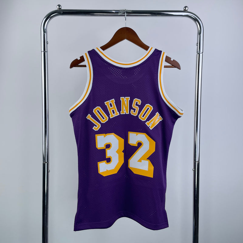 Regata NBA Lakers Classics Jersey - Purple Hardwood - Mitchell & Ness