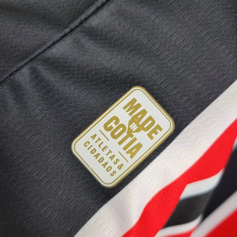 Camisa São Paulo Reserva 24/25 - NB Torcedor Masculina - Lançamento