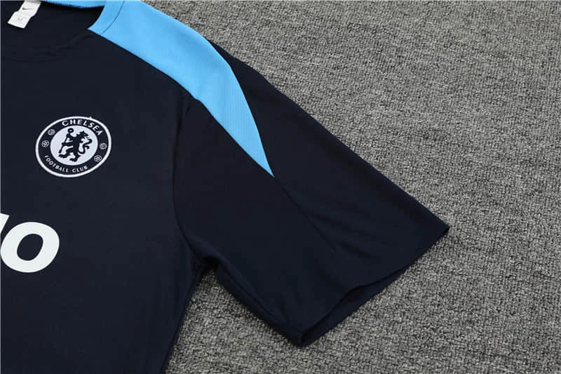 Conjunto de Treino Chelsea 24/25 - Azul Marinho - Lançamento