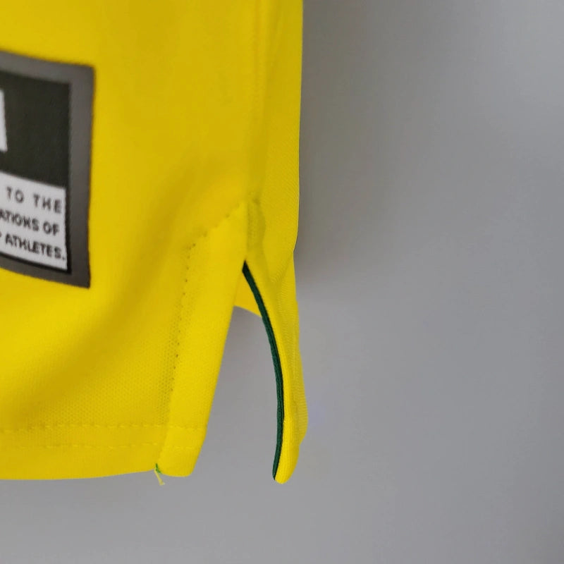 Camisa Brasil Home 1998 - Versão Retro