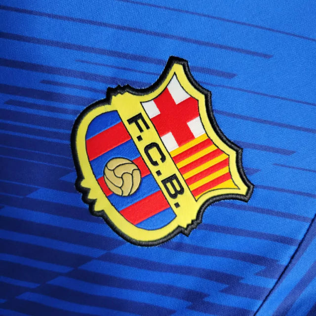 Camisa Barcelona Treino - Nike Torcedor Masculina - Azul