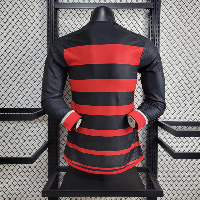 Camisa Flamengo Home 24/25 - Adidas Masculina - Jogador Manga Comprida - Lançamento