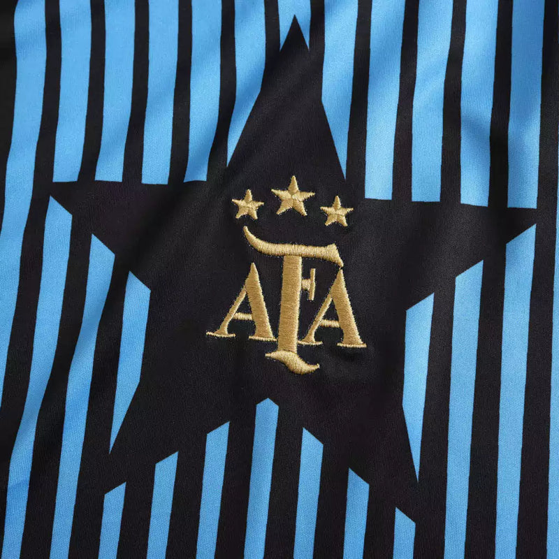 Camisa Argentina Aquecimento 24/25 Copa América - Adidas Torcedor Masculina