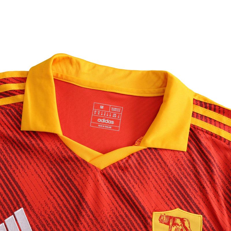 Camisa AS Roma Home 24/25 - Adidas Torcedor Masculina - Lançamento