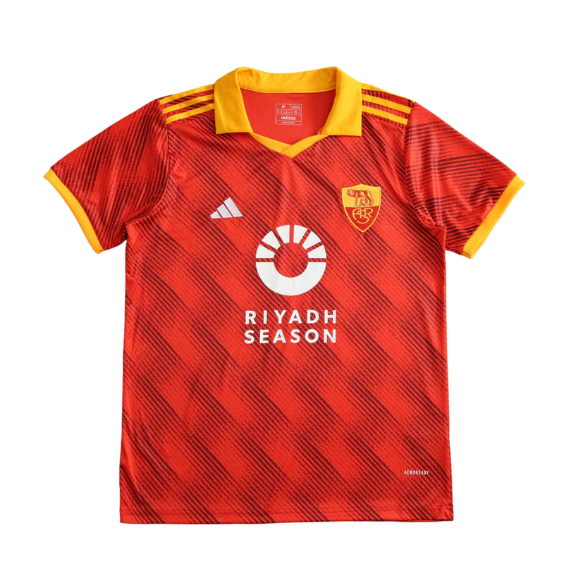Camisa AS Roma Home 24/25 - Adidas Torcedor Masculina - Lançamento