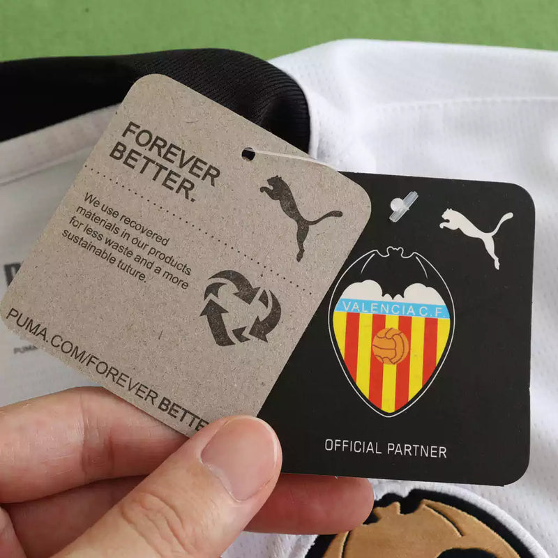 Camisa Valencia Home 24/25 - Puma Torcedor Masculina - Lançamento