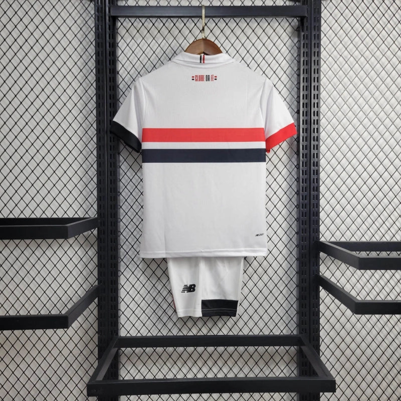 Kit Infantil São Paulo Titular 24/25 - Lançamento