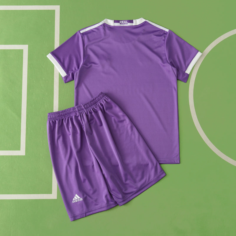 Kit Infantil Real Madrid Away 16/17 - Retro