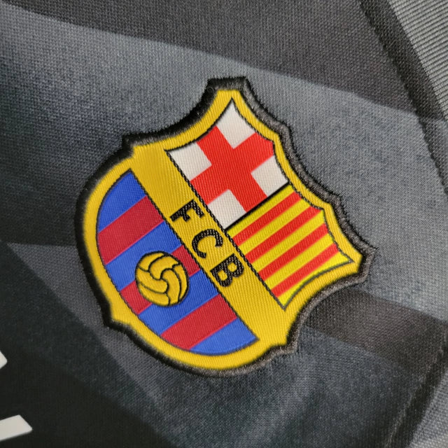 Kit Infantil Barcelona Goleiro 23/24 - Preto
