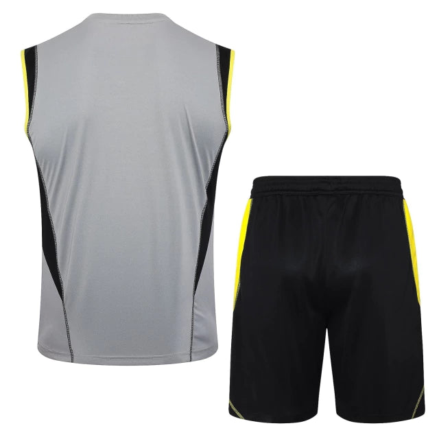 Kit Regata Flamengo Treino 24/25 Cinza - Lançamento