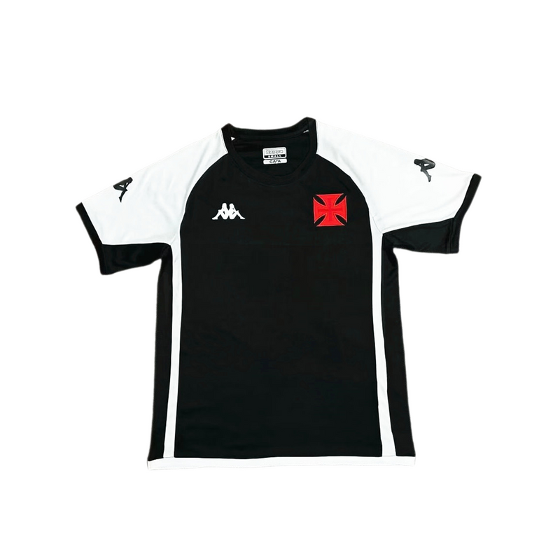 Camisa Vasco Da Gama Treino 24/25 - Kappa Torcedor - Lançamento - Preto