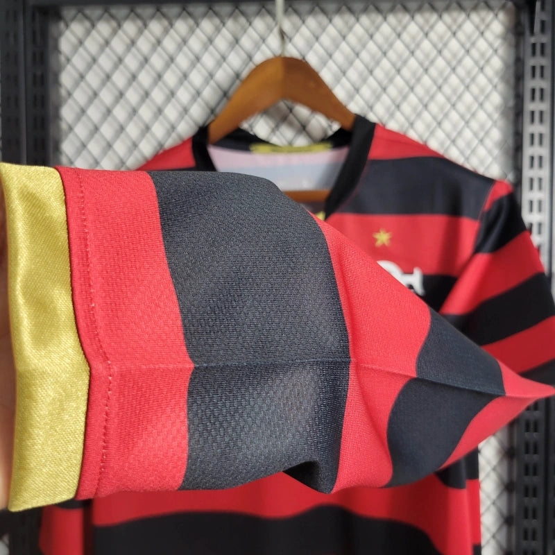 Camisa Flamengo Titular 08/09 - Versão Retro - Manga Comprida