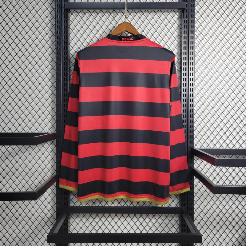 Camisa Flamengo Titular 08/09 - Versão Retro - Manga Comprida