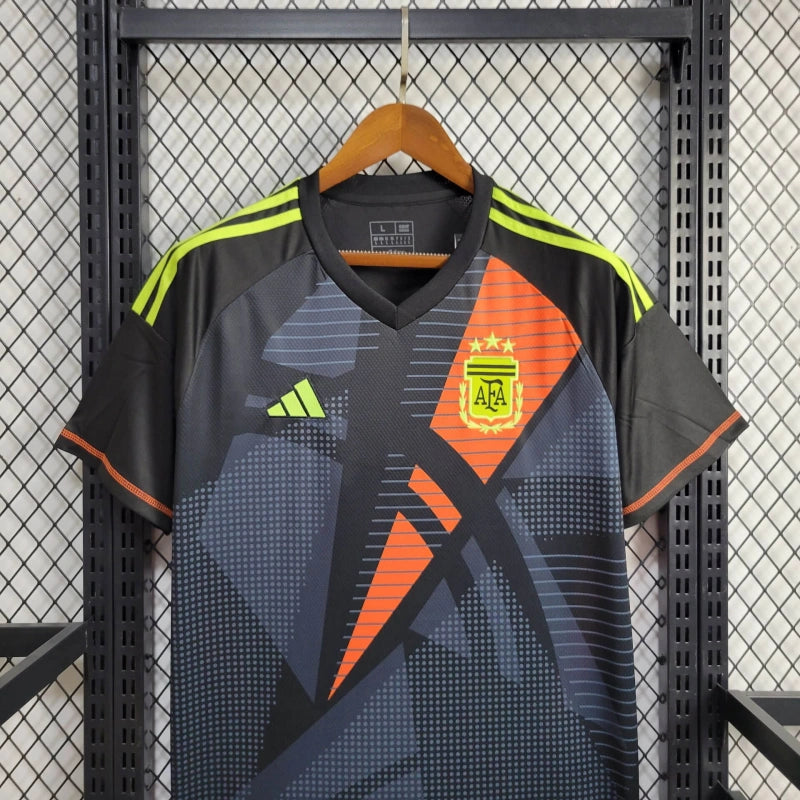 Camisa Argentina Goleiro 24/25 Copa América - Adidas Torcedor Masculina - Lançamento