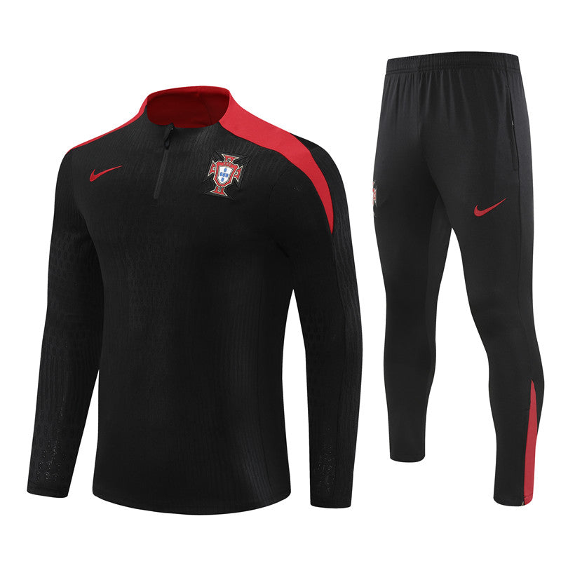 Conjunto de Treino Portugal 24/25 Preto - Lançamento