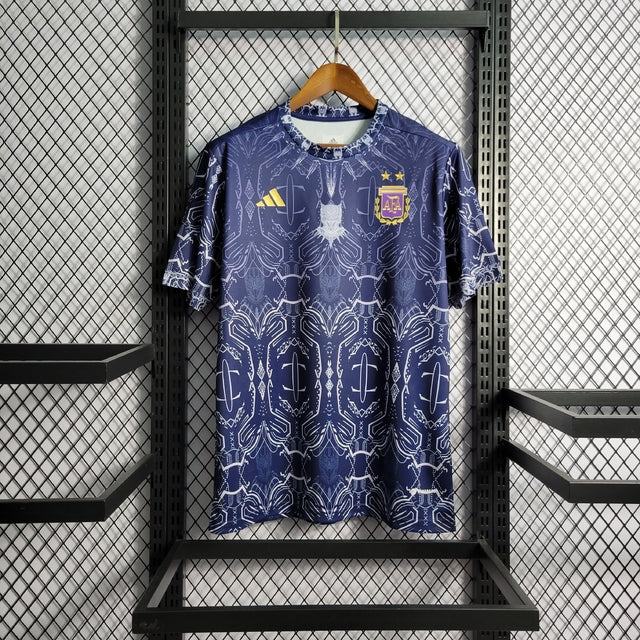 Camisa Argentina Pantera Negra 23/24 - Adidas Torcedor Masculina - Lançamento