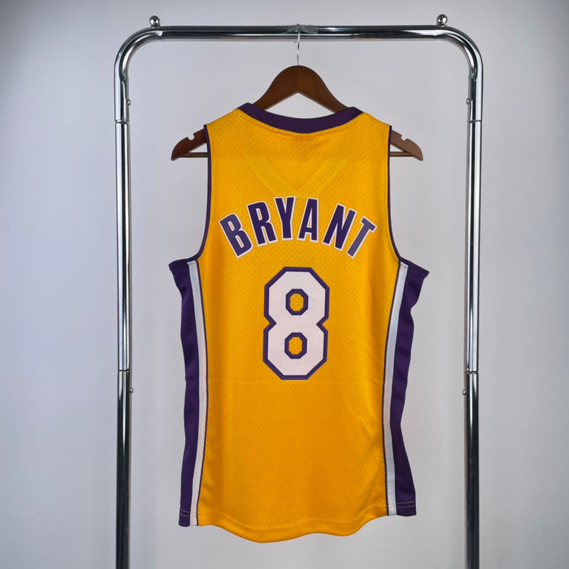 Regata NBA Lakers 99/01 - Gold Hardwood - Mitchell & Ness