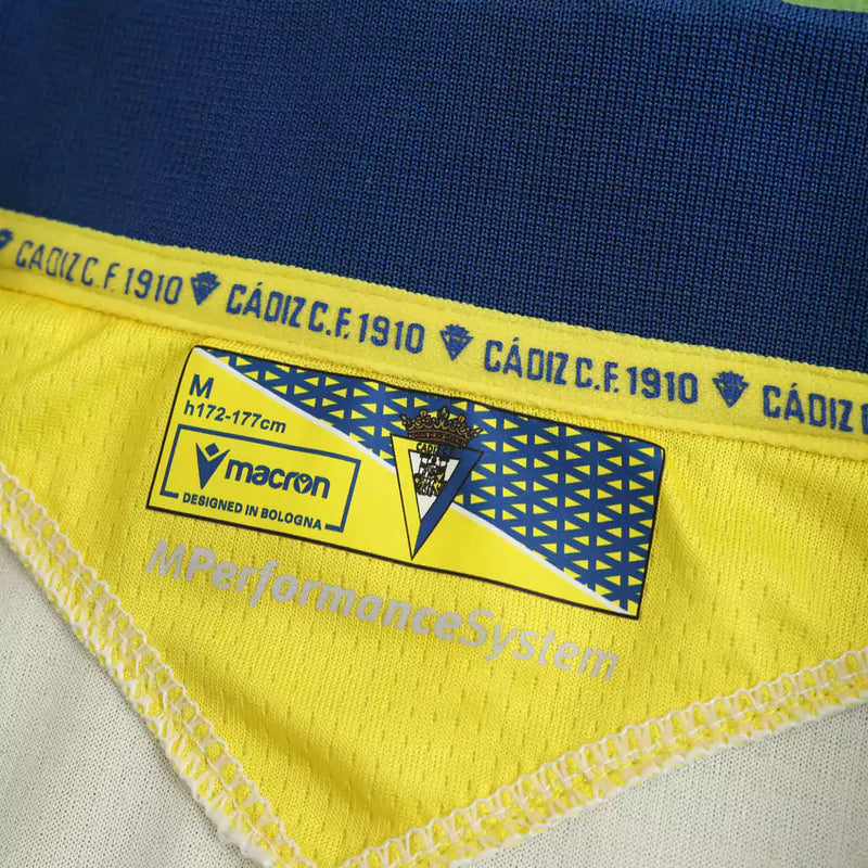 Camisa Cádiz Home 24/25 - Torcedor Masculina - Lançamento