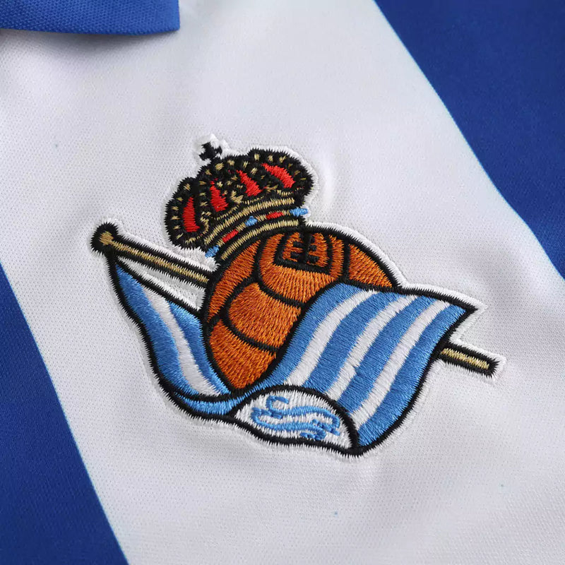 Camisa Real Sociedad Home 24/25 - Torcedor Masculina - Lançamento