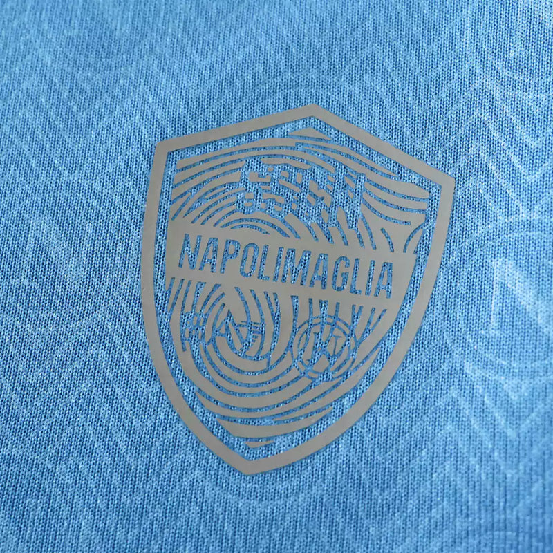 Camisa Napoli Home 24/25 - EA7 Torcedor Masculina - Lançamento